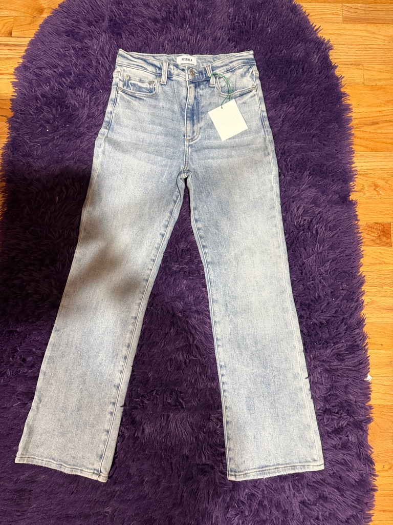 Pistola Light Blue Straight-Leg Jeans